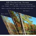 Ambient Light 120" 8K fixed frame projector screen